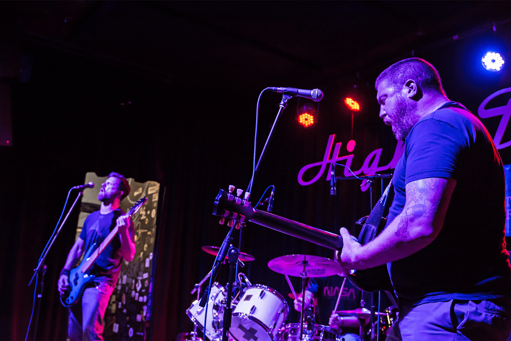 Band shot at High Dive, Seattle