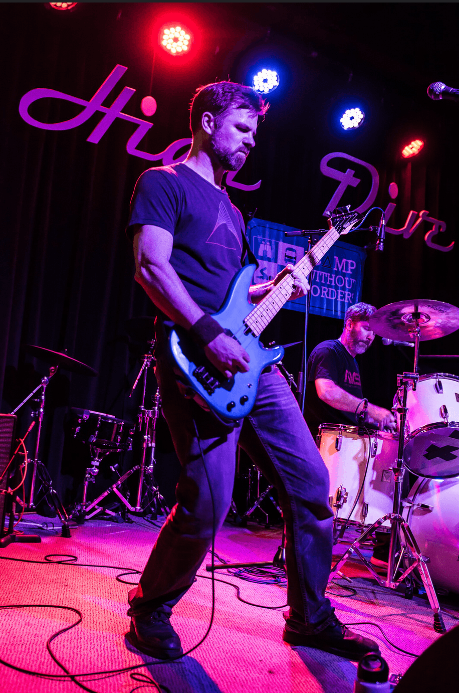 Band shot at High Dive, Seattle